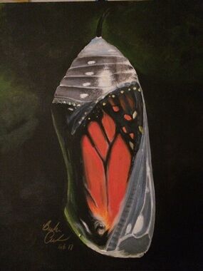 18" x 24 "acrylic
Immerse yourself in the beauty of my master piece.